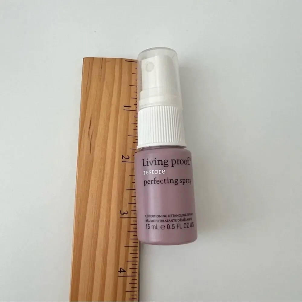 Living Proof Restore Perfecting Spray conditioning detangling spray mini travel